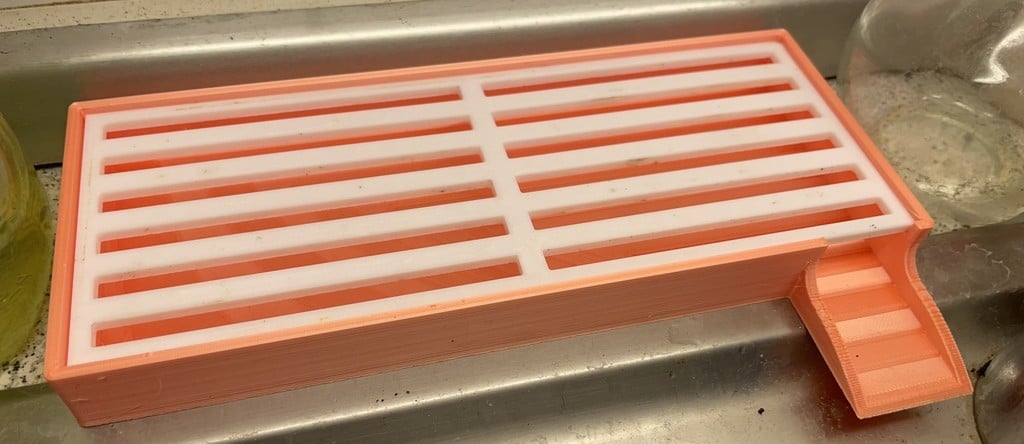 Funktionel Køkkenvask Organizer med Flaskeholder
