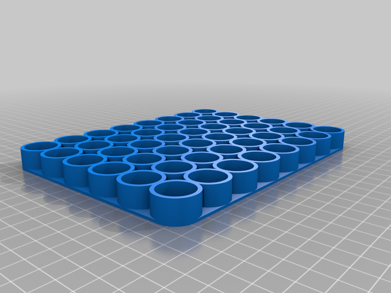 Soporte impreso en 3D para pilas 18650