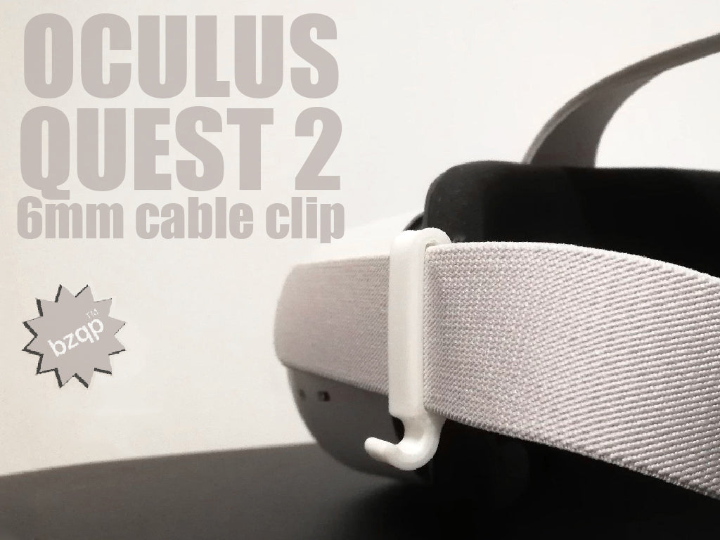 Oculus Quest 2 Clip de cable de 6 mm