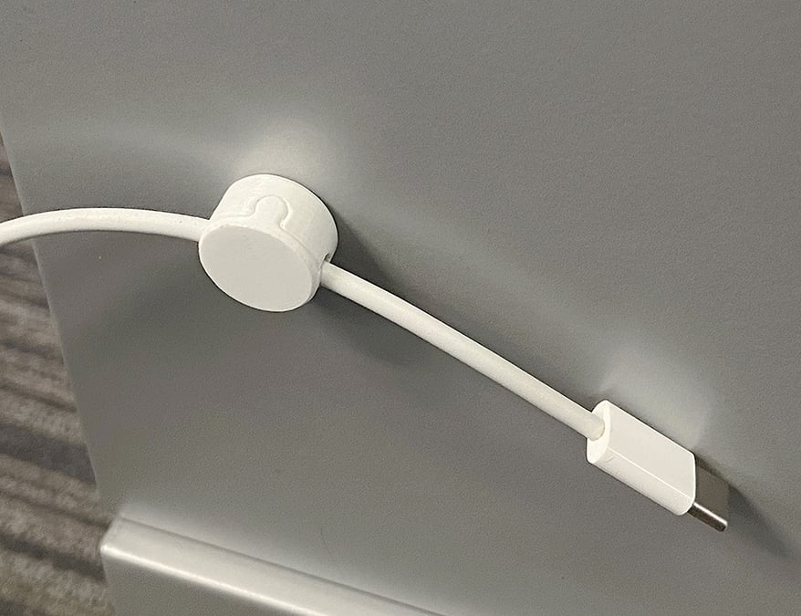 Clip de cable magnético