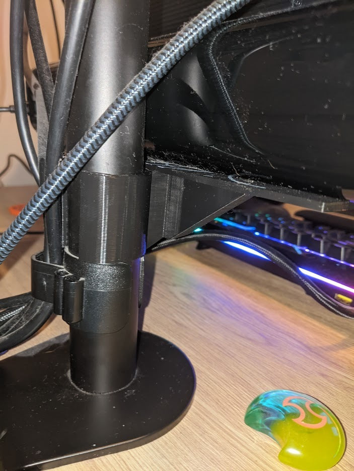 Estante de monitor que ahorra espacio para altavoces