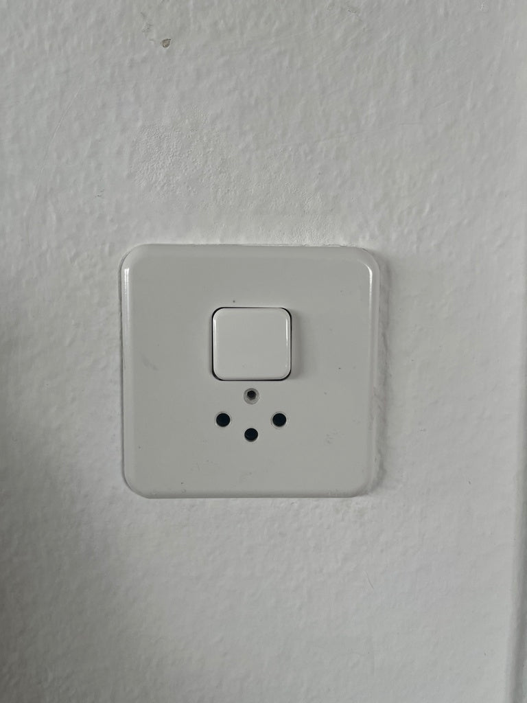 Placa de cubierta para interruptor de luz suizo con soporte para control remoto Philips Hue