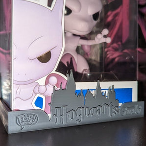 Pantalla de pared de Hogwarts para figuras Funko Pop