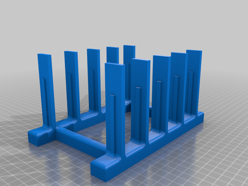 Soporte de plato compacto para armario - Espacio para cuatro platos