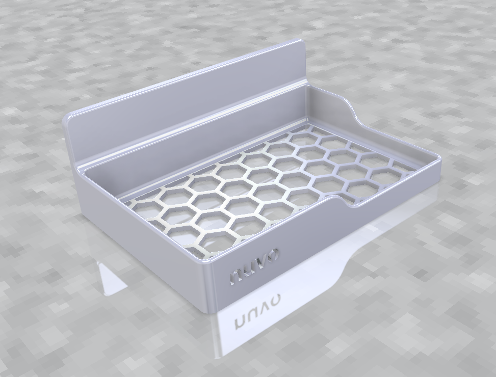 Soporte de pared para esponja de cocina