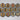 Colgador hexagonal de medallas de 2 colores