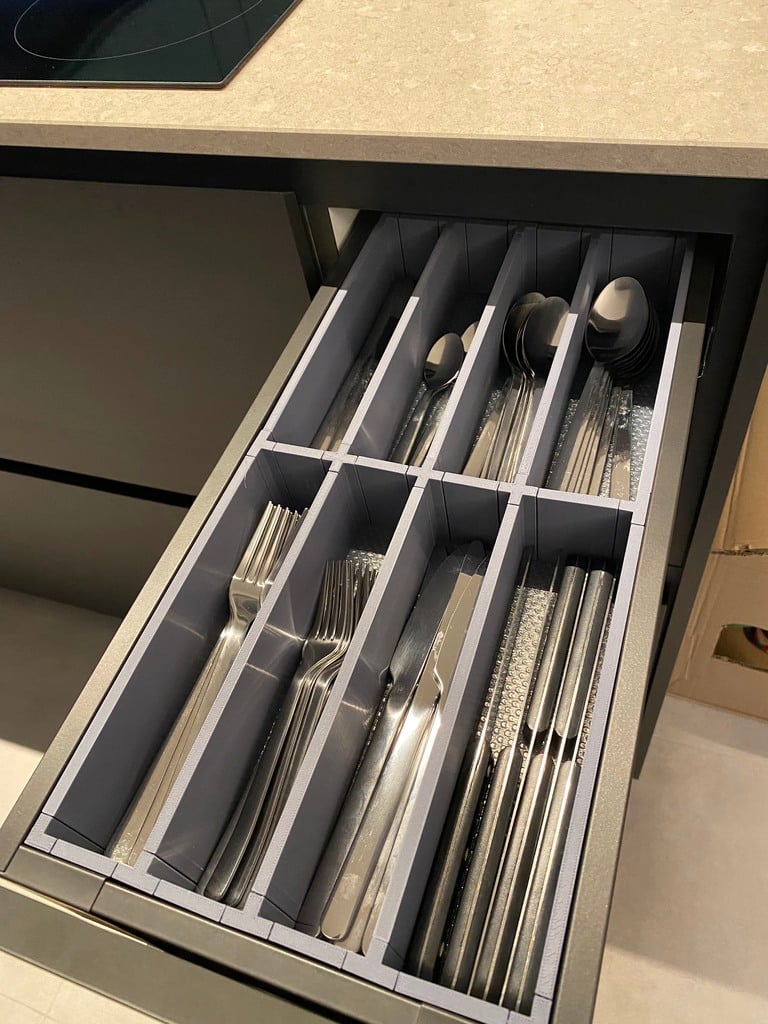 Organizador modular de cajones