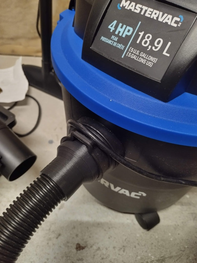 Adaptador de manguera de aspiración para MasterVac (rosca de 2-1/4" a 1-1/4")