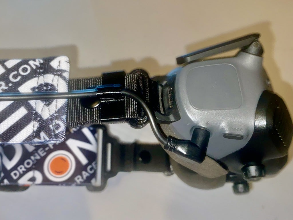 Soporte de cable DJI GOGGLES 2 (25 mm de ancho) para correa no G2