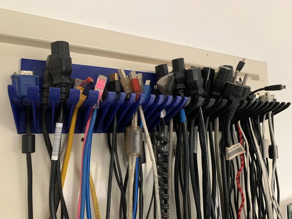 Soporte de cable sistema de colgar organizador