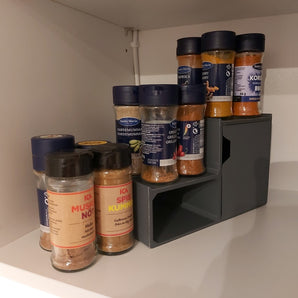 Estante para especias y organizador de armarios para la cocina