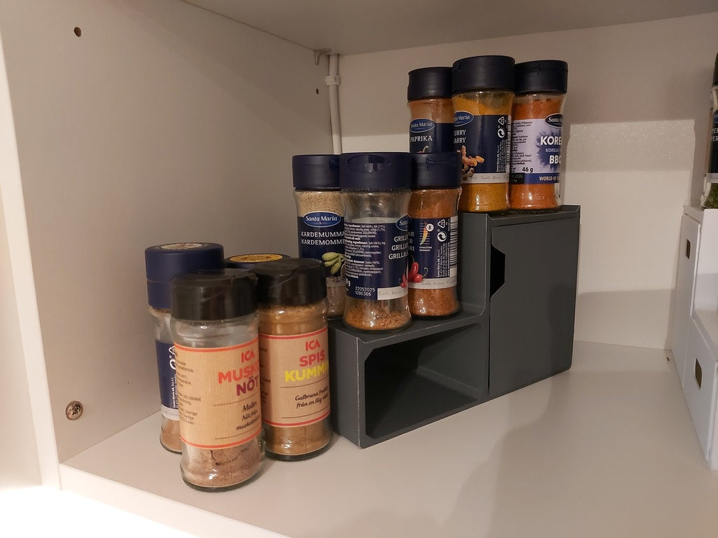 Estante para especias y organizador de armarios para la cocina