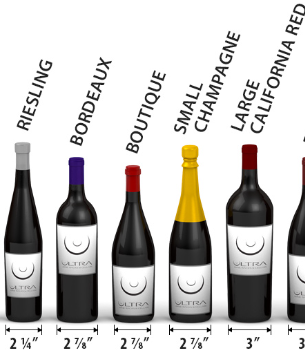 Estante para vinos de pared con espacio para botella y copa