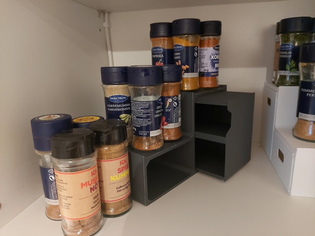 Estante para especias y organizador de armarios para la cocina