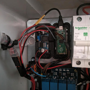 Adaptador de montaje en carril DIN Raspberry Pi Pico