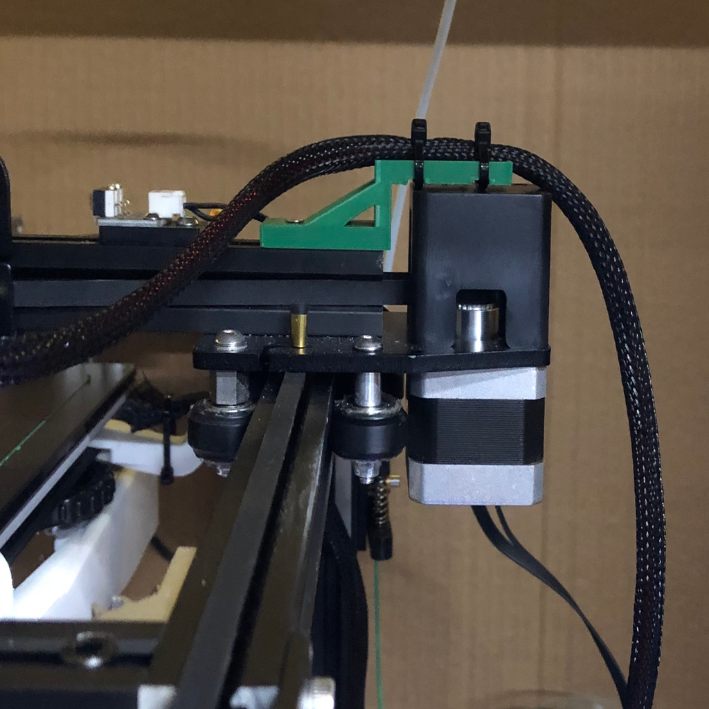 Guía de cables y soporte de filamentos Ender 5 Hotend