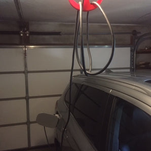 Gancho de almacenamiento para cable de carga Mitsubishi PHEV