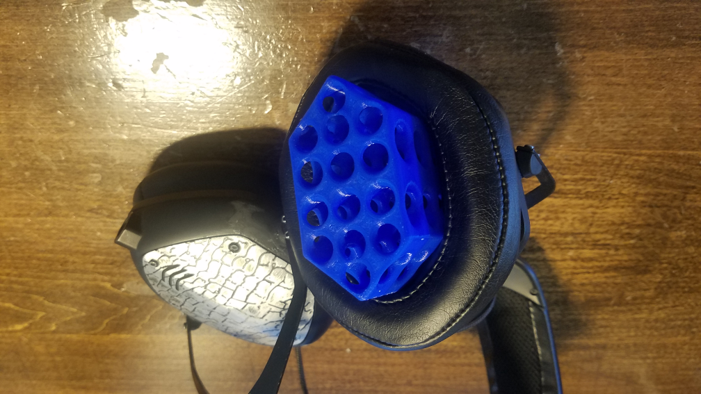 Almohadilla para auriculares V-Moda XL con espaciador anti-aplastamiento