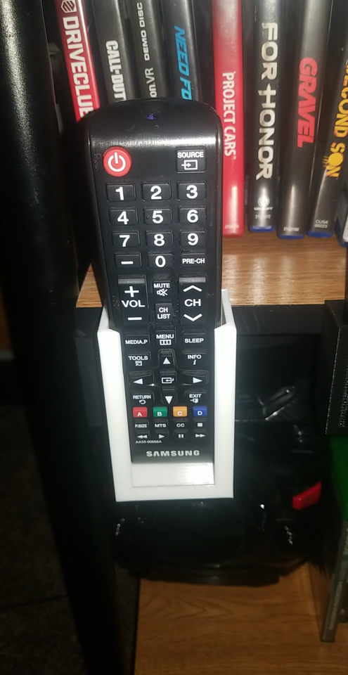 Soporte para mando a distancia de TV Samsung para mesa y pared