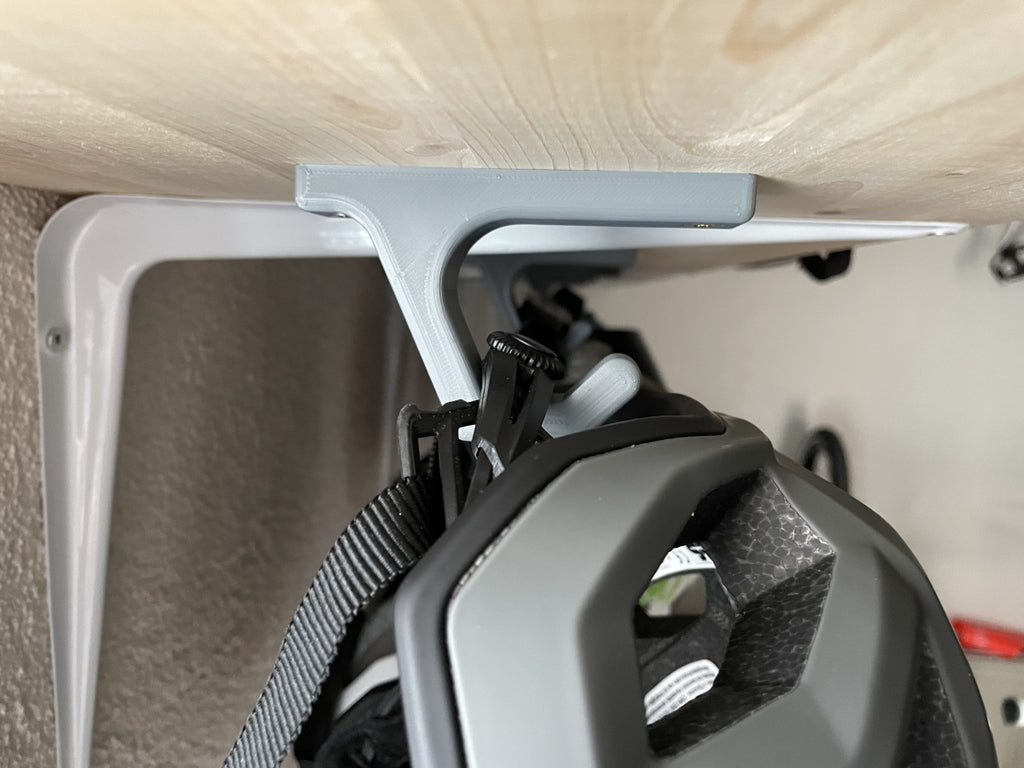 Soporte de pared para casco de bicicleta - Diseño universal