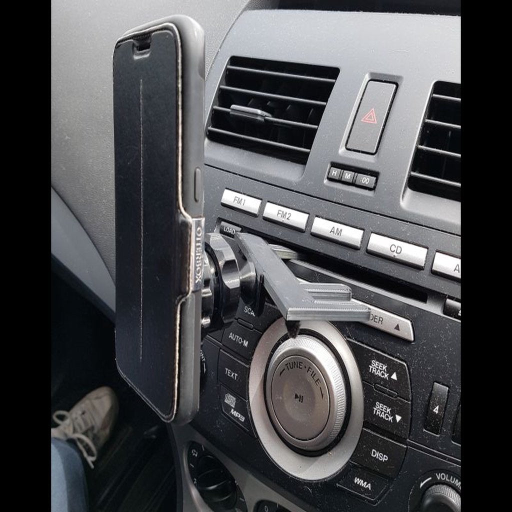 Soporte magnético para teléfono para la ranura de CD del coche