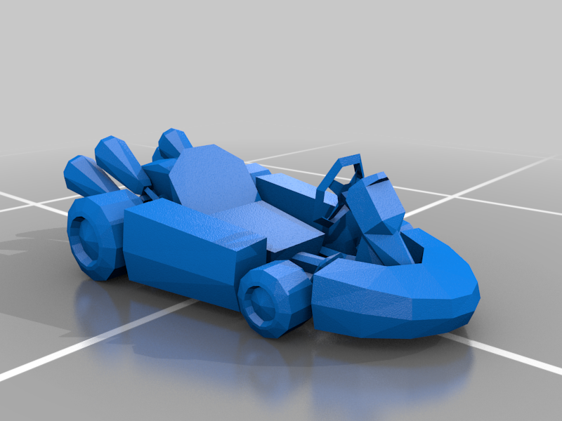 Modelo 3D de Mario Kart Wii - Objeto de juego digital