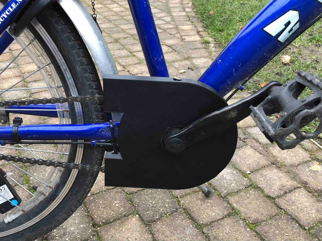 Protector de cadena para bicicleta infantil con 3 opciones de diseño.