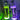 Soporte de botella de pared con luz LED (500 ml)