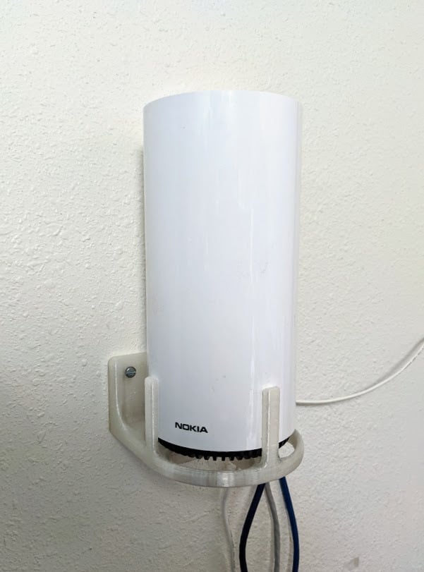 Soporte de pared para router de fibra wifi Nokia gateway 3