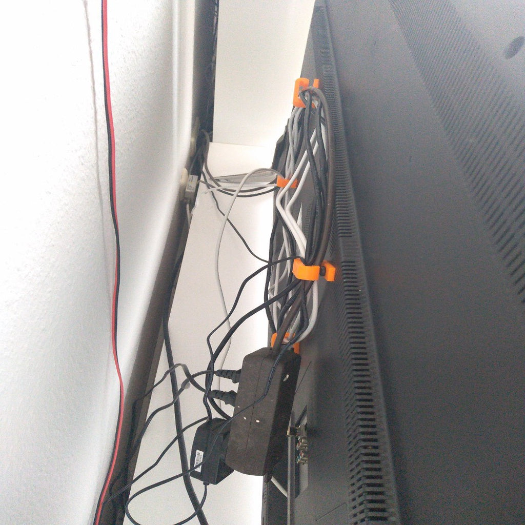 Soporte de cable VESA M6 para solución de organización