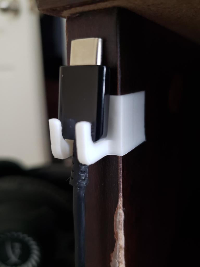 Soporte de cable para escritorio - Organiza tu cargador Samsung USB C