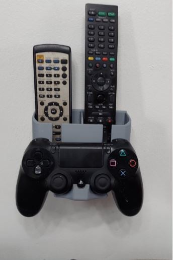 Soporte de pared para mandos a distancia y mando de PS4