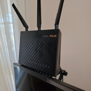Estante ajustable para TV y monitor de computadora