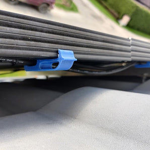 Clips de gestión de cables para paneles solares