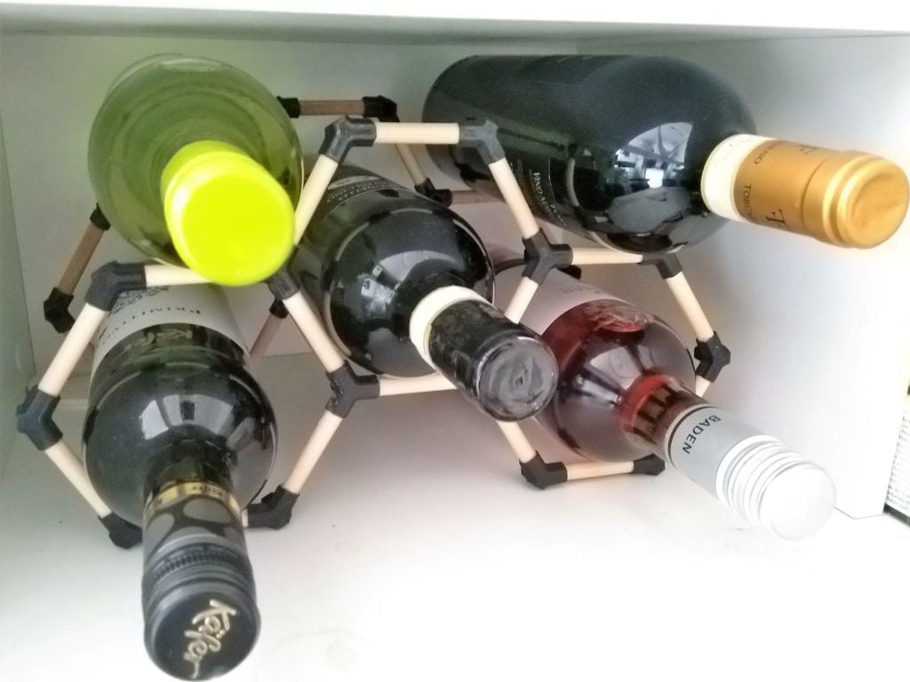 Estante modular para vinos