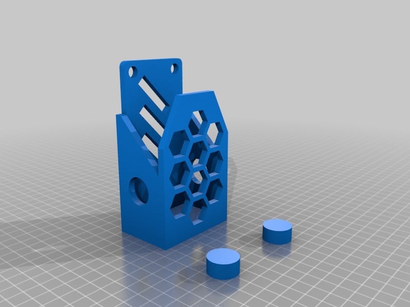 Soporte modular de pared para mando a distancia