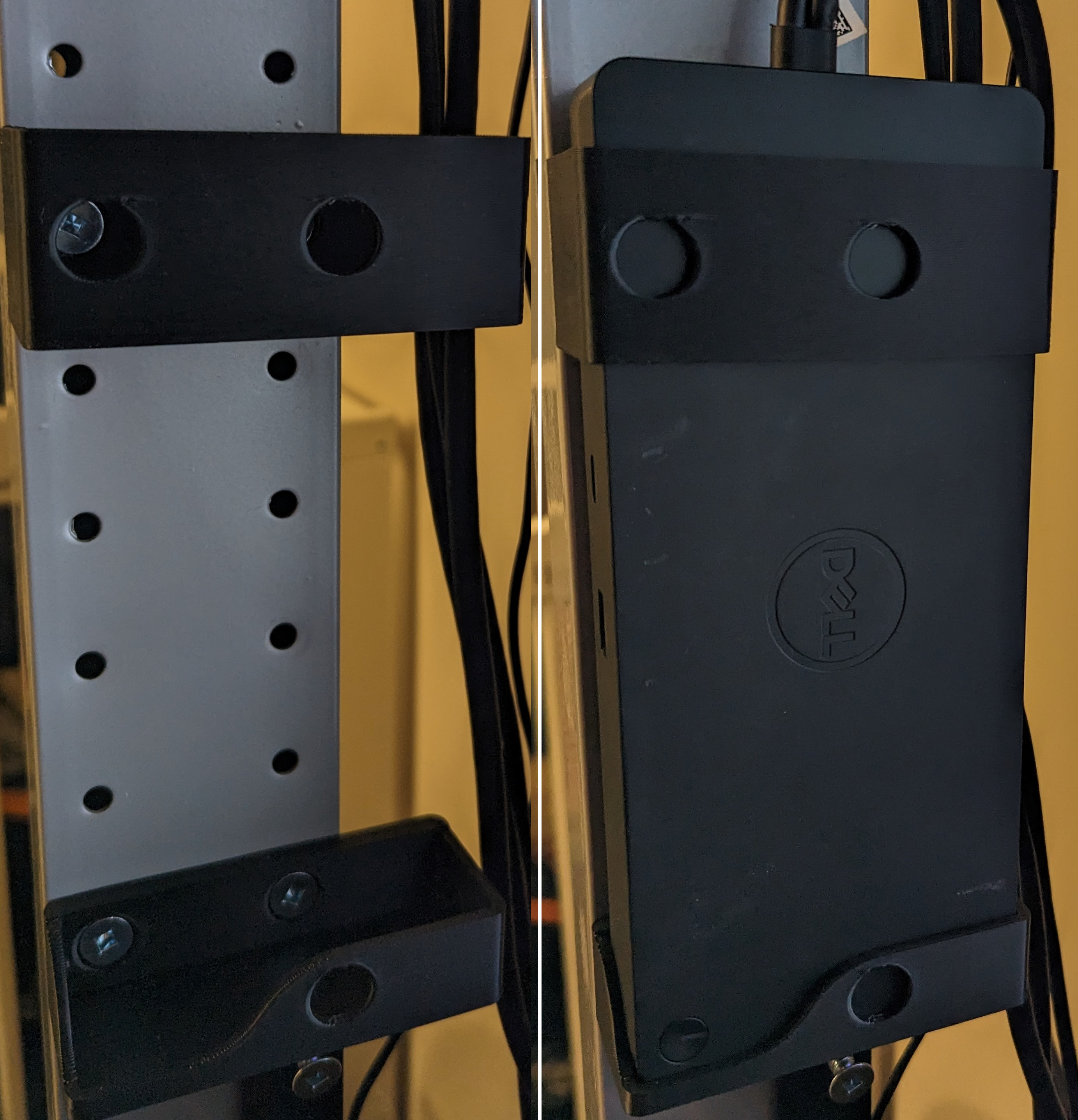 Soporte de base Dell WD19DCS para escritorio IKEA Jerker