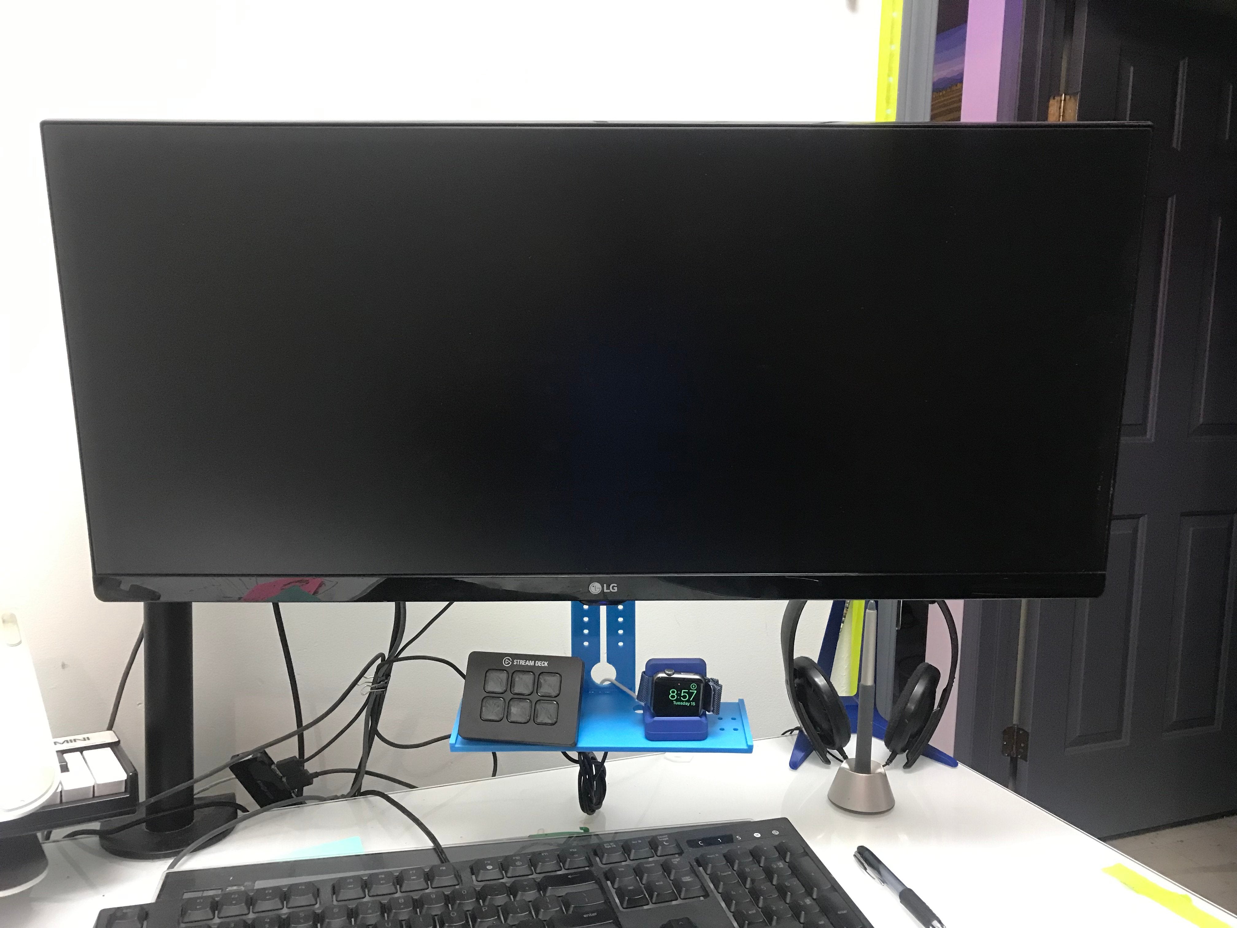Estante para monitor para pantalla LG 29UM58-P – Almacenamiento flexible