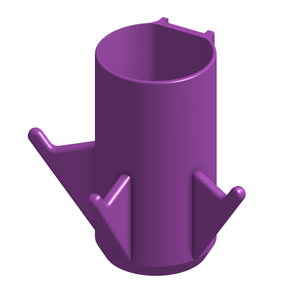 Soporte de pared para bolígrafos y llaves