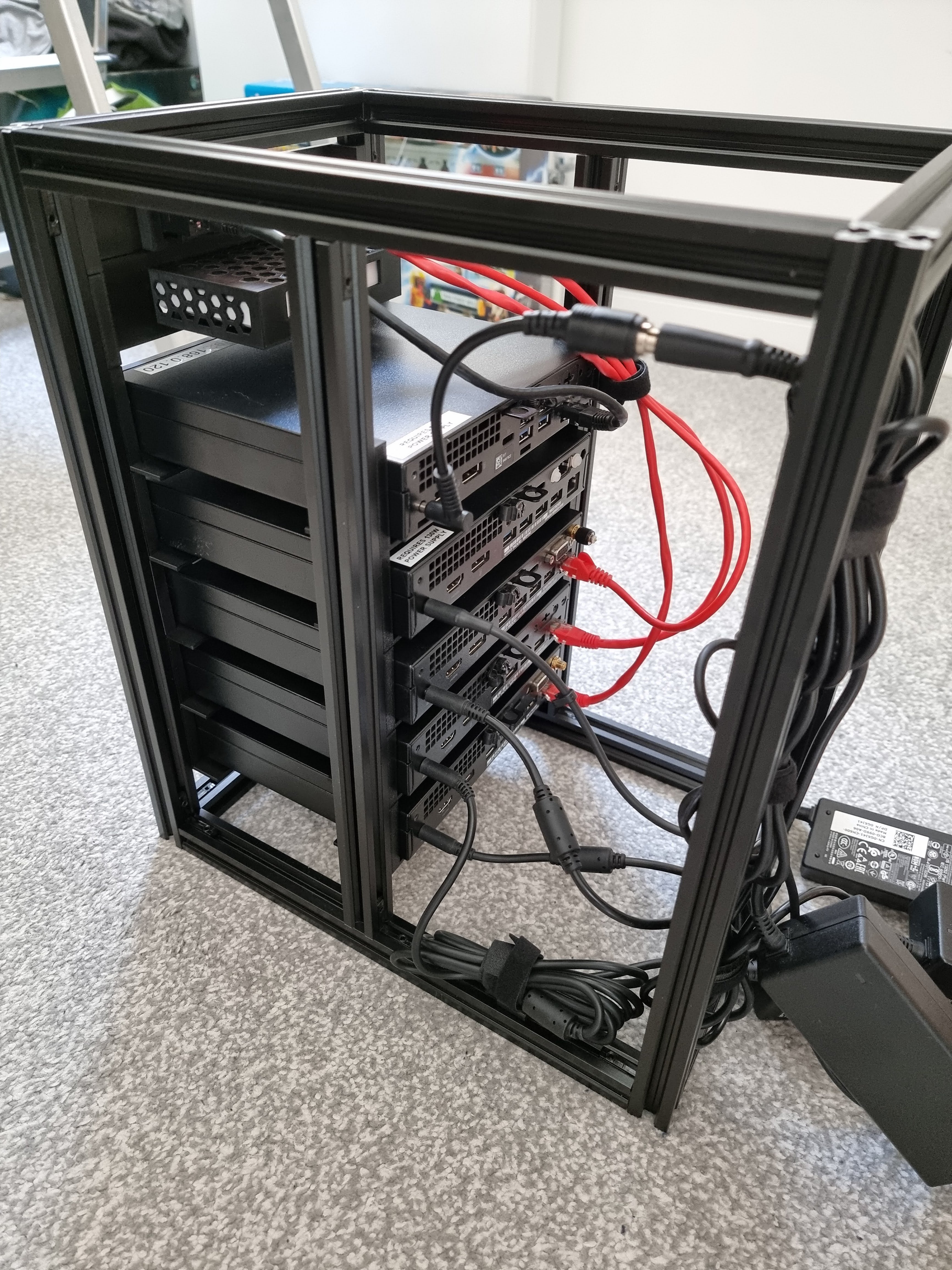 Minirack para servidores Dell Optiplex MFF