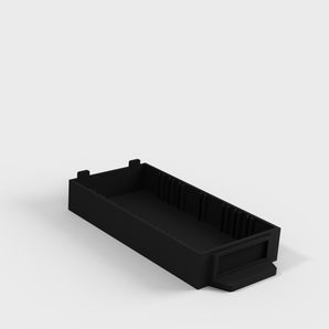 Caja de almacenamiento pequeña para piezas pequeñas (1" x 3" x 6")