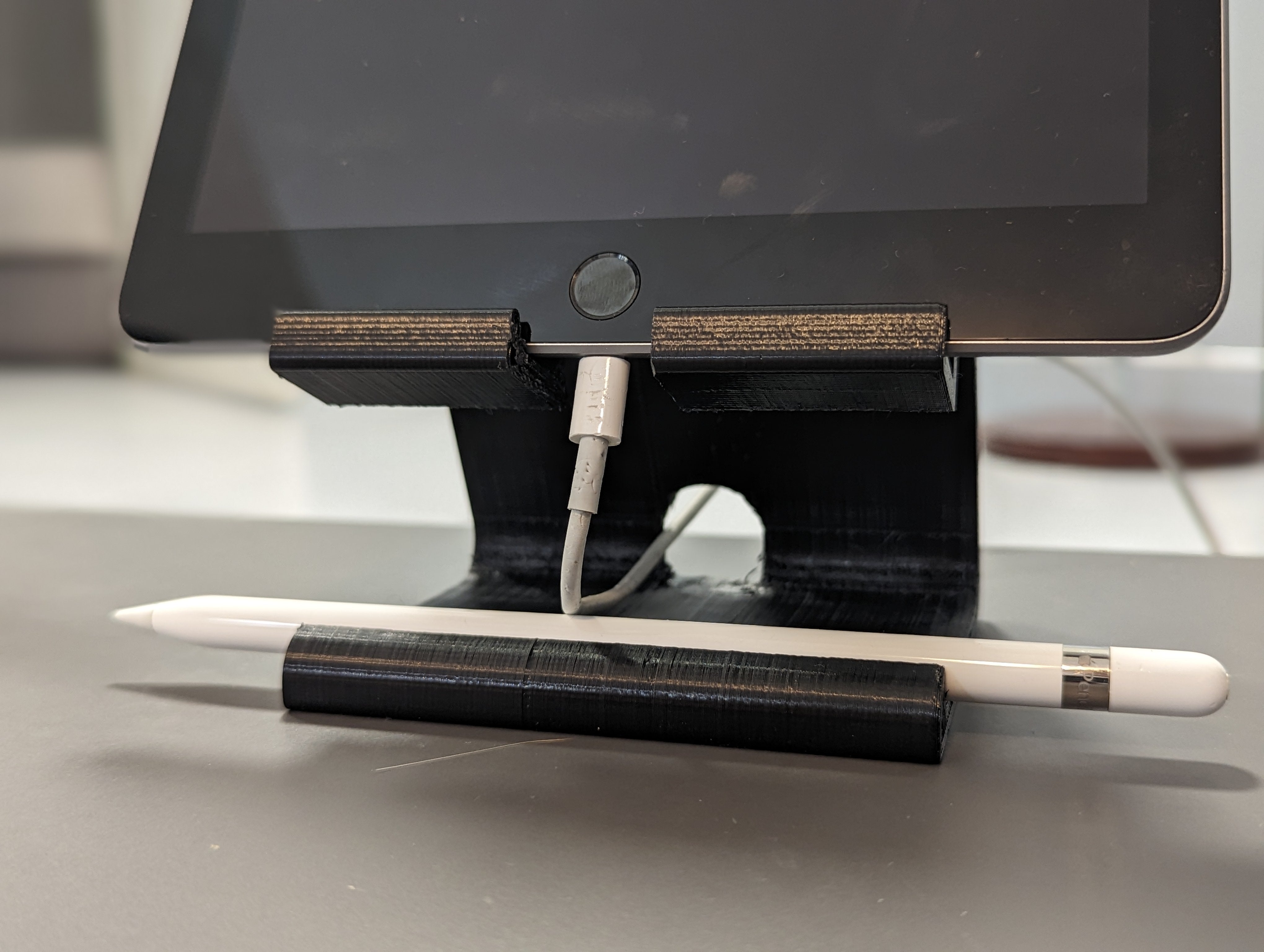Soporte para iPad y Apple Pencil para tabletas y stylus