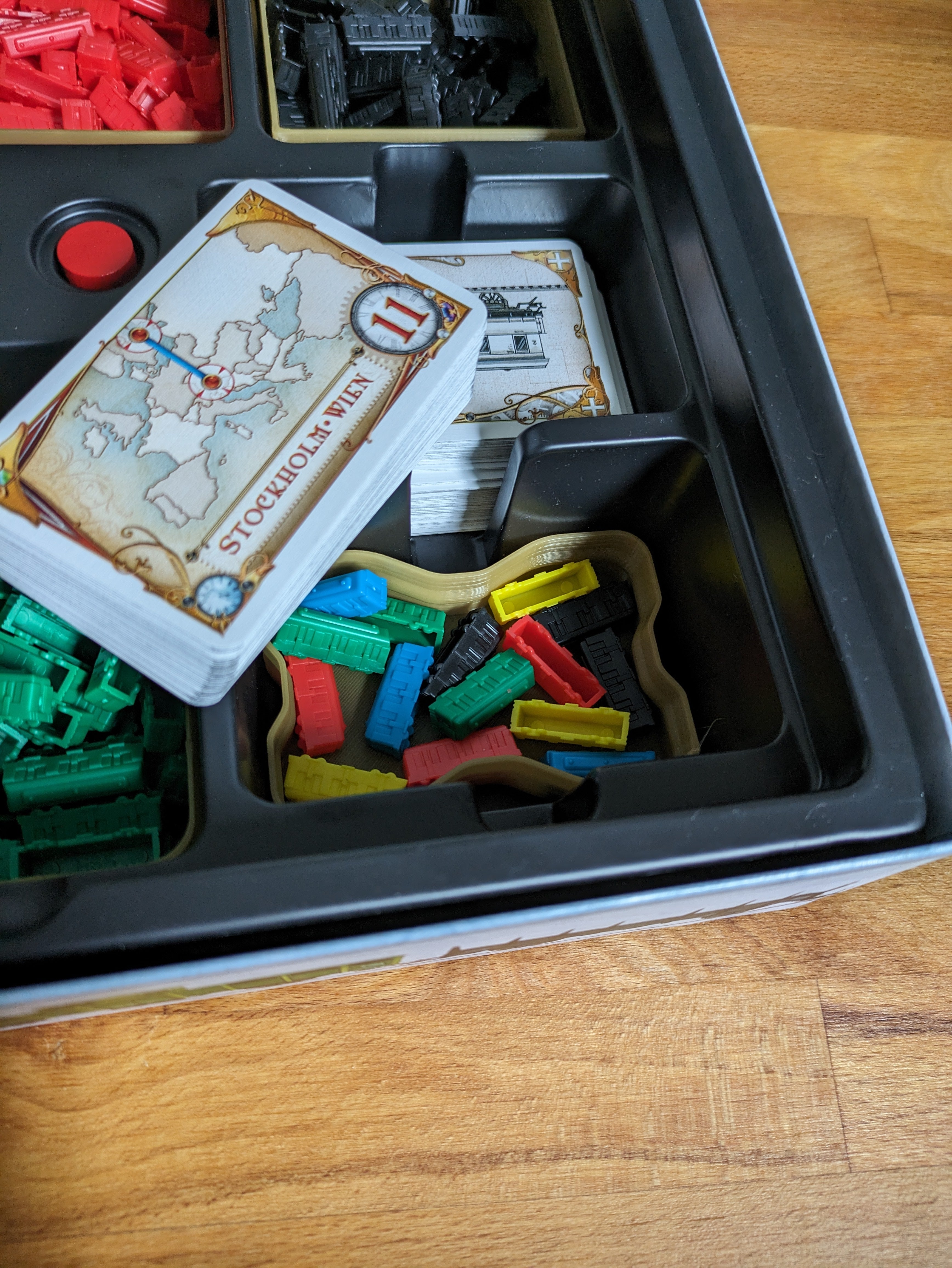 Organizador de cartas Ticket To Ride / Zug um Zug Europe