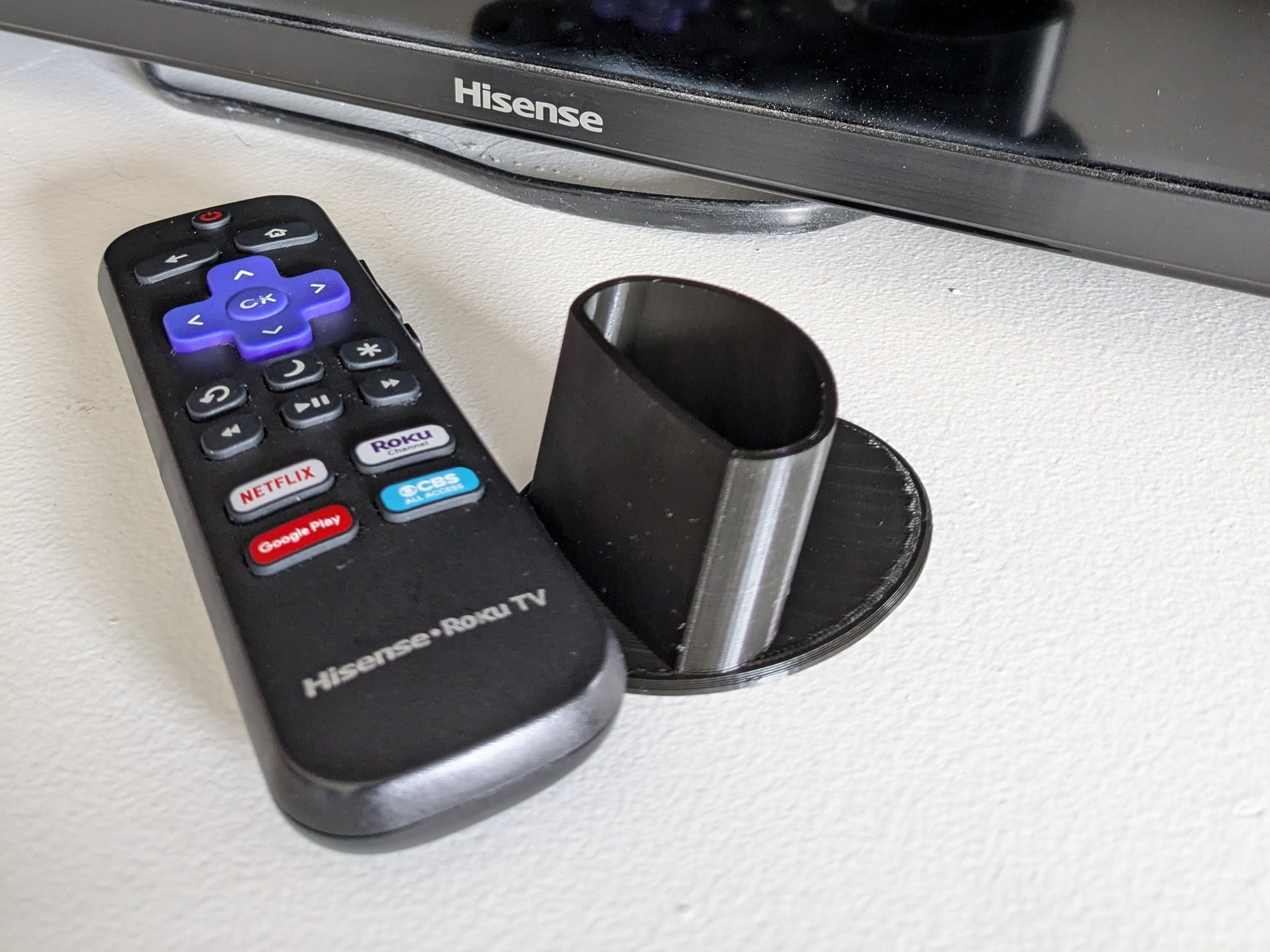 Soporte para mando a distancia para Hisense Roku Smart TV