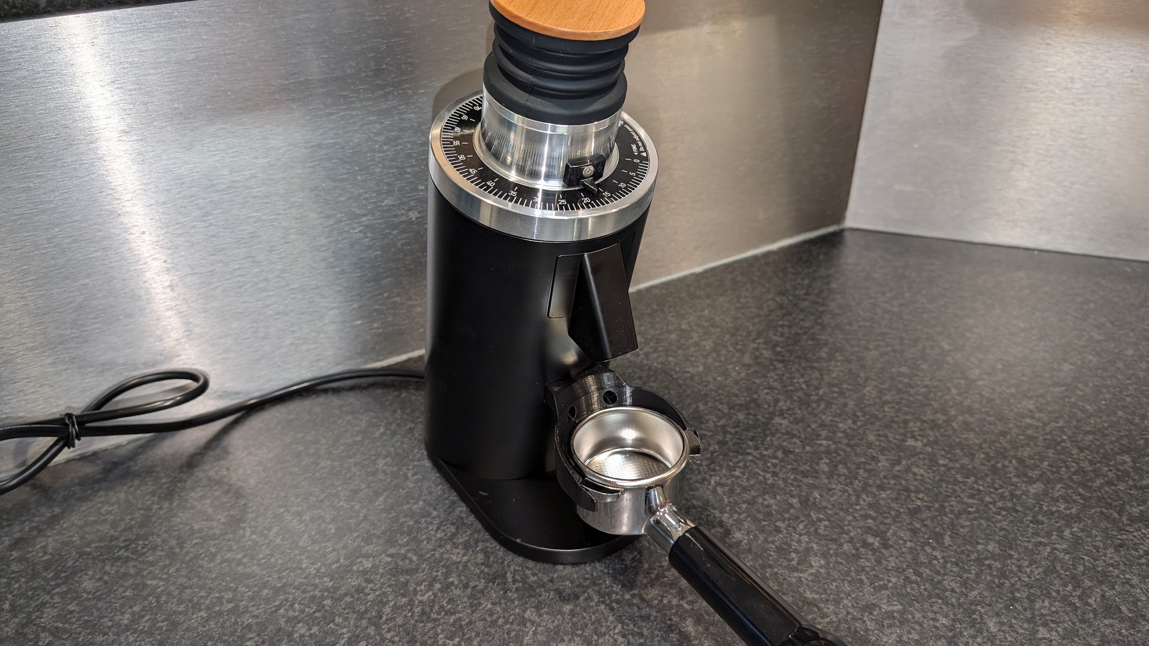 Soporte de portafiltro de 54 mm para molinillo de café Turin DF54