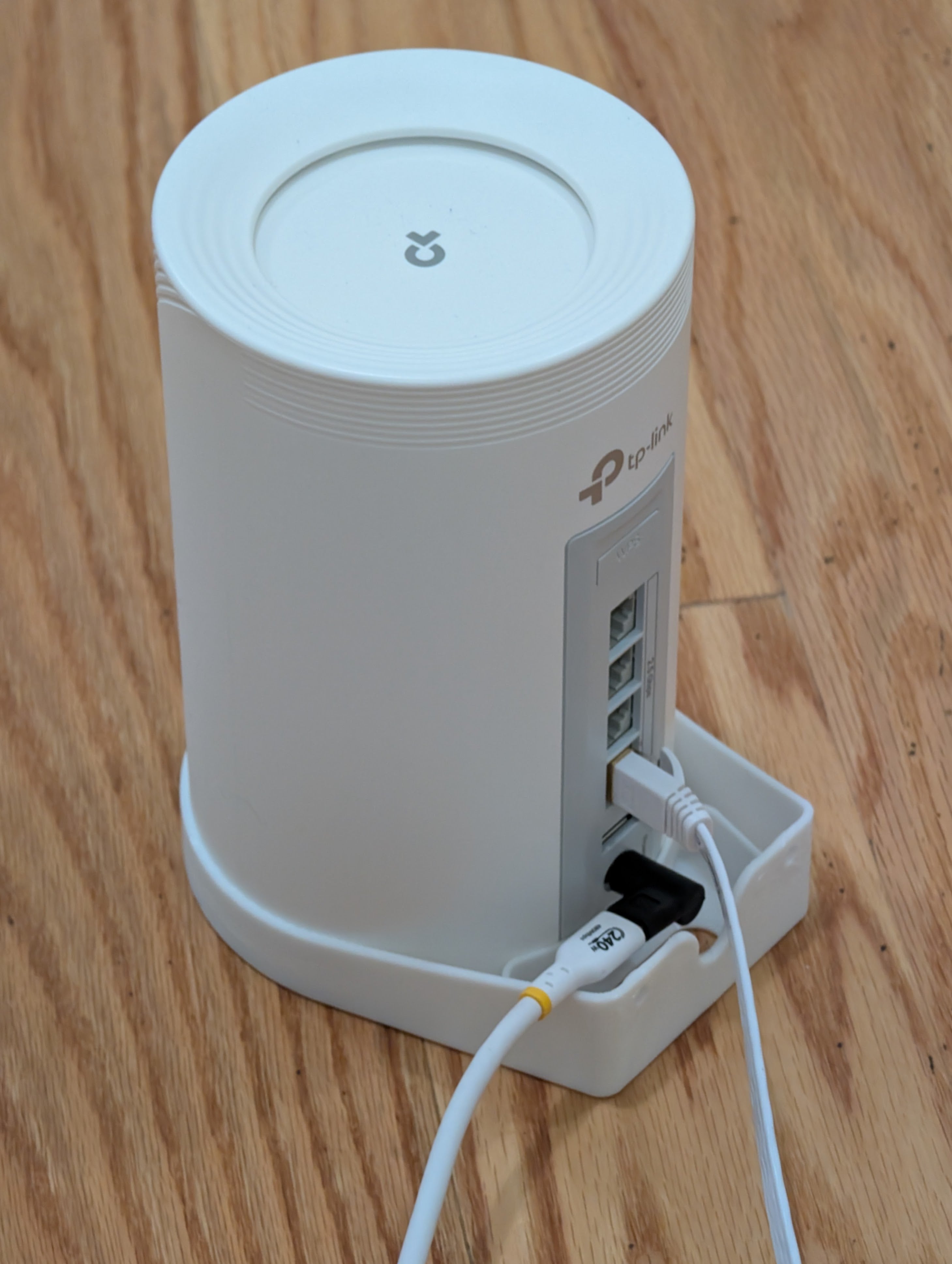 Montaje en pared para router WiFi 7 TP-Link Deco BE65