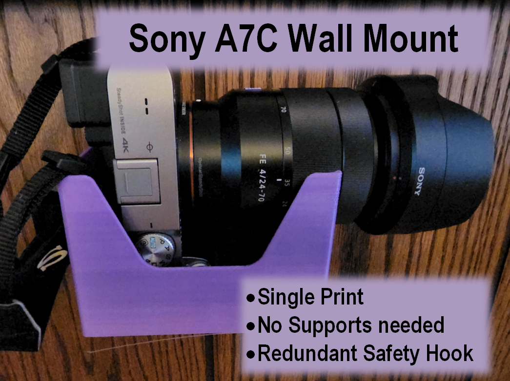Soporte de pared para cámara Sony A7C