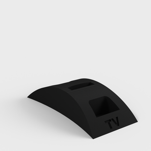 Soporte para mandos a distancia de televisores Samsung y Apple TV