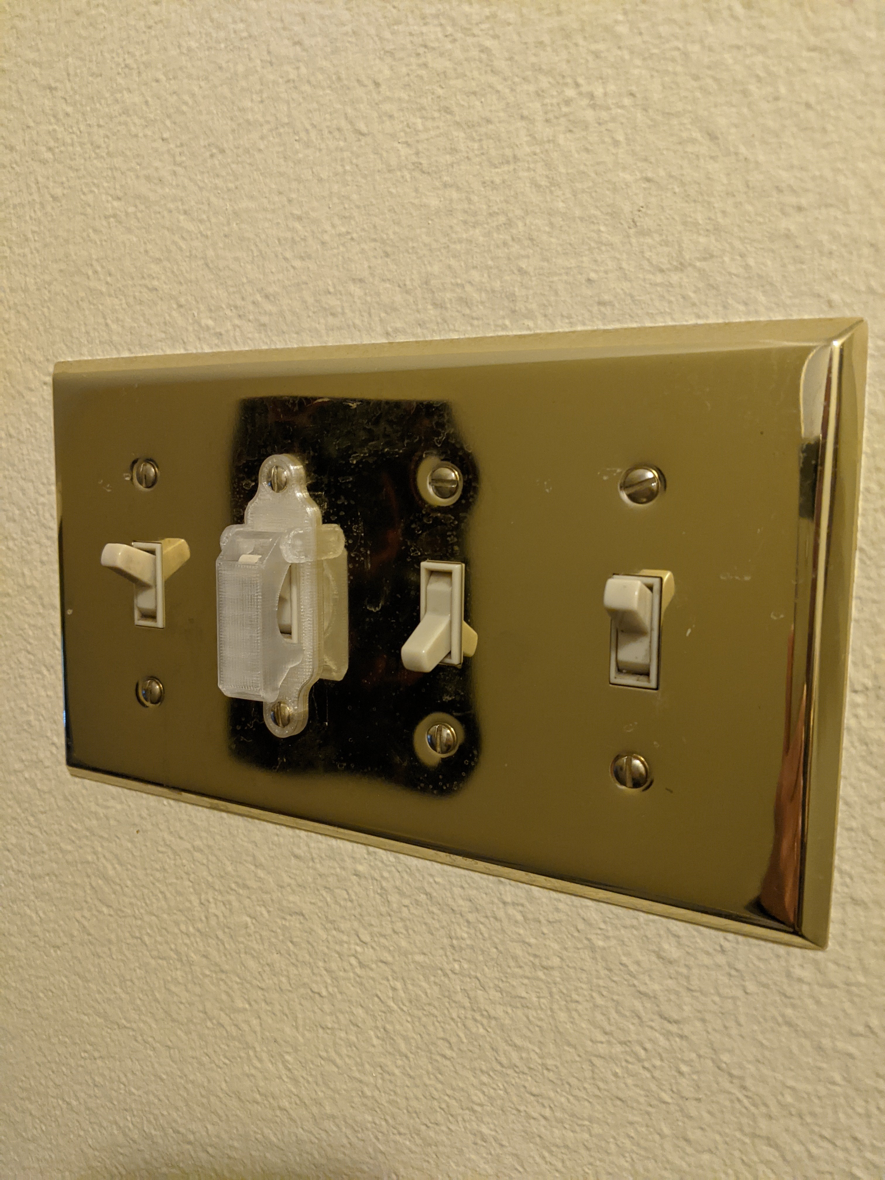 Tapa del interruptor de la luz versión doméstica