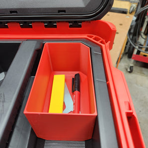 Insertos y divisores para bandejas Milwaukee Packout: organización eficiente de herramientas